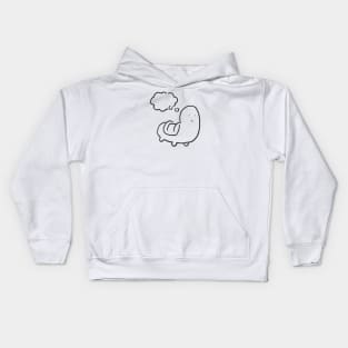 pure being - noodle tee Kids Hoodie